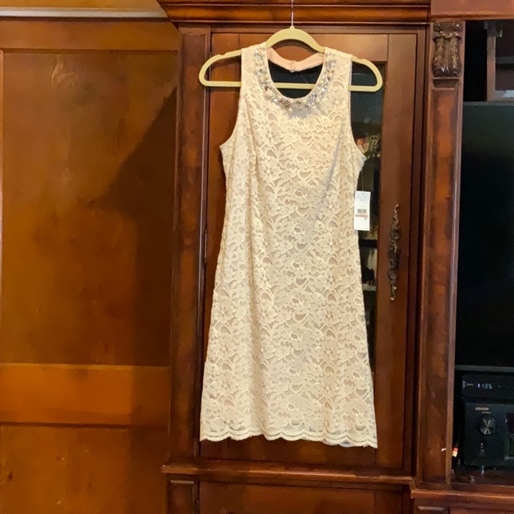 Lace cocktail dress